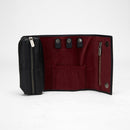 Loyal West CANYON JEWELRY CASE IN CALF LEATHER - BLACK
