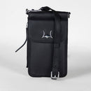 Loyal West SHELL PHONE BAG IN CALF LEATHER -BLACK