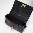 Loyal West SAVI MINI BAG IN  CALF LEATHER - BLACK