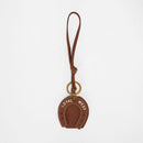 Loyal West HORSE SHOE BAG CHARM IN CALF LEATHER - TAN