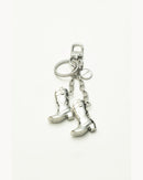 Loyal West Boots Bag Charm - Concho Silver