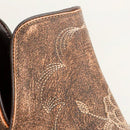 Loyal West South West Booties for Women with brown calfskin in western style for everyday wear