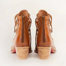 Loyal West Lace Up Booties In Calfskin
