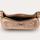 Handtooled Dannia Medium Purse - Slant Form