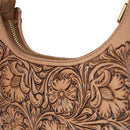 Handtooled Dannia Medium Purse - Slant Form