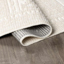 Bahar Cream Washable Area Rug