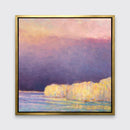Lake Haze - Yellow - Limited Edition Canvas Print