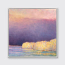 Lake Haze - Yellow - Limited Edition Canvas Print