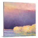 Lake Haze - Yellow - Limited Edition Canvas Print