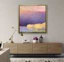 Lake Haze - Yellow - Limited Edition Canvas Print