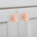 Mascot Hardware Lakeland 1-1/2 in. Crystal Orange Drawer Cabinet Knob