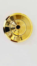 Unlacquered Brass Solid Rain Shower Head - Outdoor showerhead