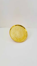 Unlacquered Brass Solid Rain Shower Head - Outdoor showerhead