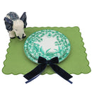 Blue Velvet Napkin Bow Tie - Set of 6