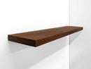 Thick Oak Floating Shelves in 60" to 84" lengths