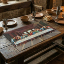 3 Packs of Last Supper Paper Placemats (40 per pack) | Funny Peel-Off Pad for a Biblical Feast at Home
