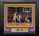 LeBron James Breaks the All-Time Scoring Record Los Angeles Lakers 8" x 10" Framed Basketball Photo