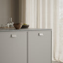 Light Beige "Leaf" Tab Drawer Pulls
