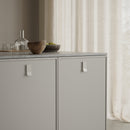 Light Beige "Leaf" Tab Drawer Pulls
