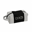 Leatherette/Canvas Black Travel Kit