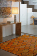 LEAVES - Custom Oversized Cowhide Rug