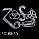 Led Zeppelin Zoso Four Symbols Metal Art