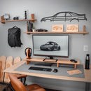 Legend LS Metal Car Wall Art - NC0999