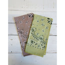 Lemon Muted Color Bandana | Boho Hair Scarf Headwrap