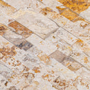 Leonardo Onyx Ledger 3D Panel 6"x24" Natural Marble Wall Tile - Full Truckload angle closeup view