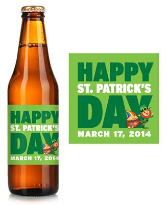 Leprechaun Beer Label