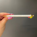Let Them Eat Cake Tassel Pen Set of 6 | Giftable Pen | Novelty Office Desk Supplies
