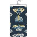 Let Your Light Shine Gothic Moth Dish Cloth Towel