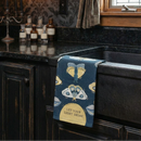 Let Your Light Shine Gothic Moth Dish Cloth Towel