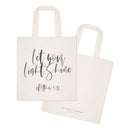 Let Your Light Shine, Matthew 5:16 Cotton Canvas Tote Bag
