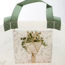 Let's Go Buy More Plants Market Tote Bag | 15.50" x 15.25" x 6"