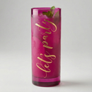 Let's Party Collins Cocktail Glass in Magenta | 17 oz.