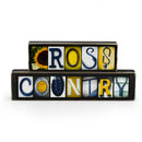Cross Country Word Block Set | Letters of Love Designs