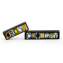 Cross Country Word Block Set | Letters of Love Designs