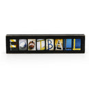Football Word Block | Multiple Sizes & Colors | Letters of Love Designs