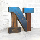 Reclaimed Wooden Letters