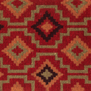 Lhasa Kilim - Red Coir Doormat