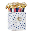 Light Blue Gem Pen | Giftable Single Pen | Novelty Office Desk Supplies