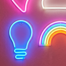 Light Bulb Neon LED Light | Wall Art Sign