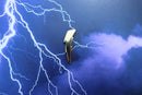 Lightning Bolt Gold Lapel Pin