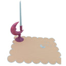 Lilac Crescent Moon Candle Holder - Case of 12 Candle Holders