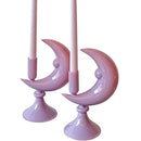 Lilac Crescent Moon Candle Holder - Case of 12 Candle Holders