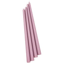 Extra Tall Lilac Hush Taper Candle,  1 Case of 24 Packs (4 Candles per Pack)