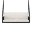 East Green Linden Porch Swing With Cushions