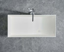 Linea Freestanding Solid Surface Bathtub