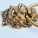 Brass Lionhead Door Knocker - Holiday Gift